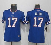 Women Nike Bills 17 Josh Allen Blue Vapor Untouchable Limited Jersey,baseball caps,new era cap wholesale,wholesale hats